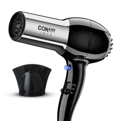 9. Conair 1875 Watt Pro Hair Dryer with Ionic Conditioning