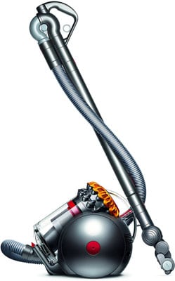 6. Dyson Big Ball Multi Floor Canister Vacuum, Yellow