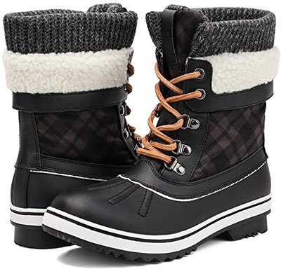 7. Aleader Women’s Fashion Boots for Snow