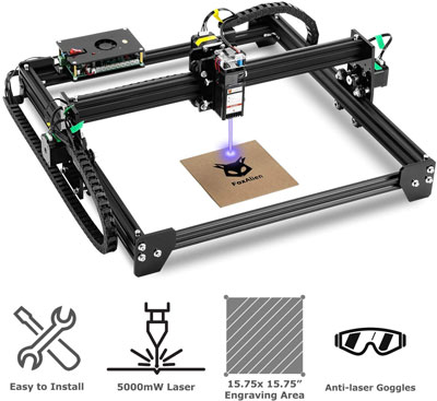 9. FoxAlien LE-4040 Laser Cutter for Small Business